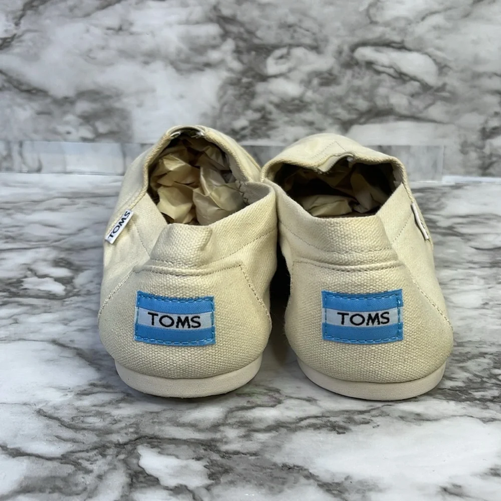 TOMS Alpargata Cloudbound espadriles beige flat size 8.5 new